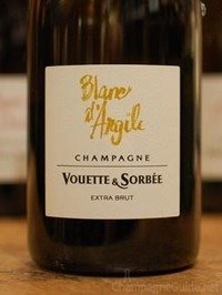 Champagne Vouette & Sorbee NV Brut Nature Blanc de Blancs ‘Cuvee Blanc d'Argile’ - Aube, Cote des Bar, France