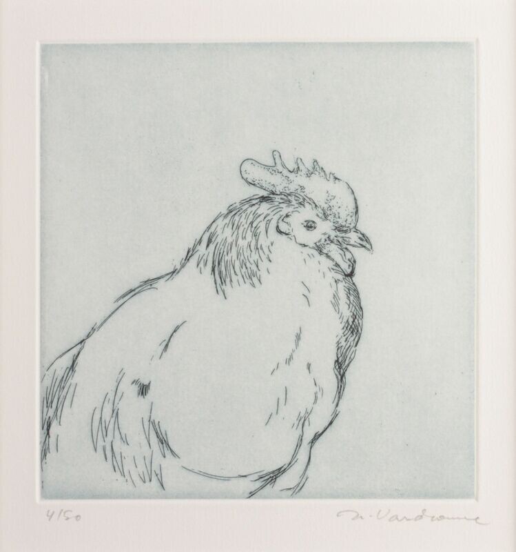Coq bleu - Roch VANDROMME