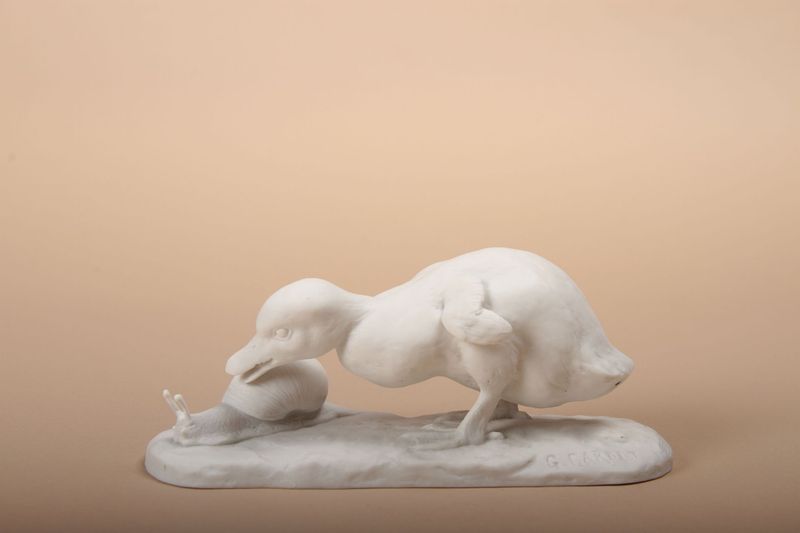 Caneton et escargot - Georges GARDET