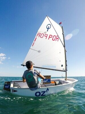 Sailing in Optis - Student Supplied 
Boat - 2 week session (Non-Member pricing) (July Session)