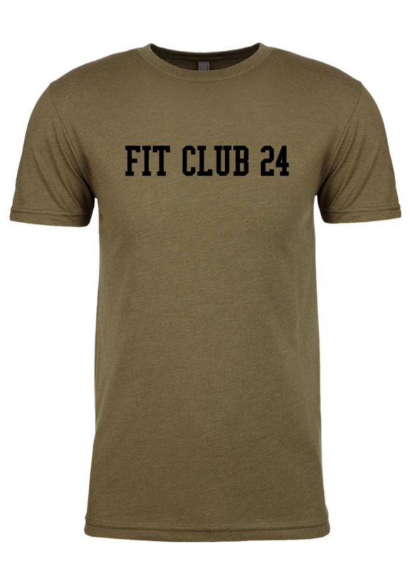 Camo Green Fit Club 24 Tee