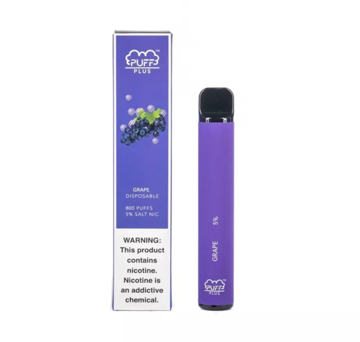 Grape
Puf Bar Plus 800
