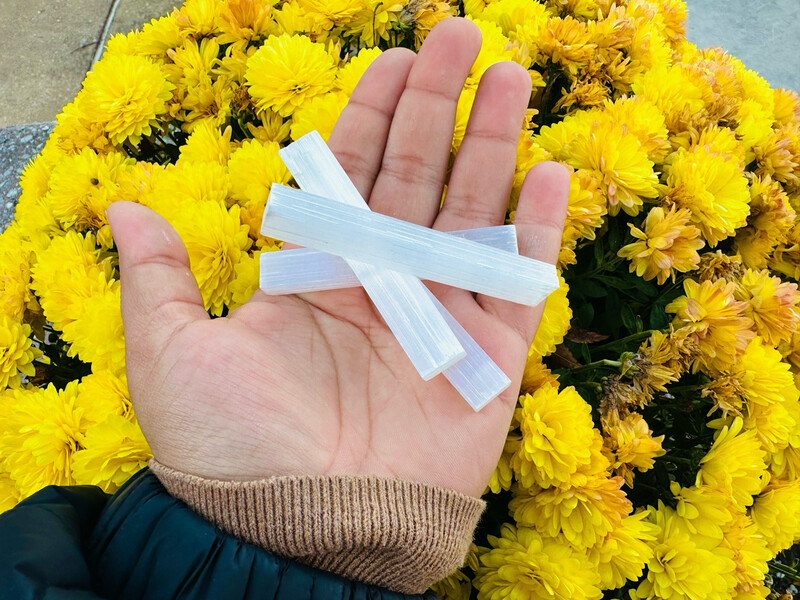 Selenite Wands