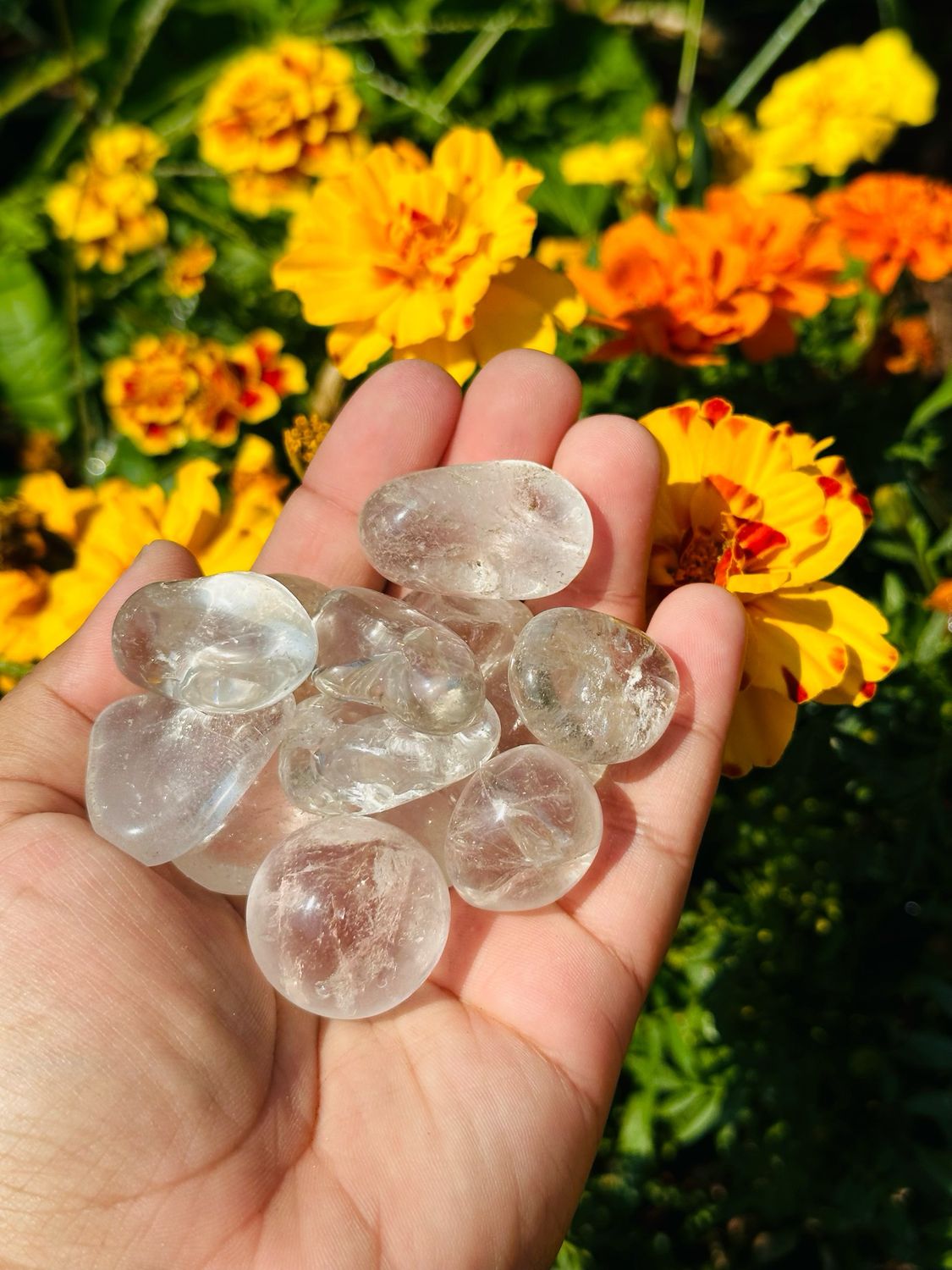 Clear Quartz Tumble
