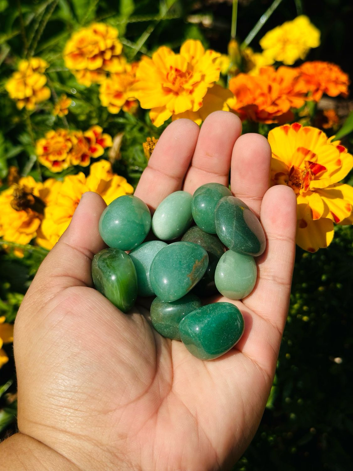 Green Aventurine Tumbles