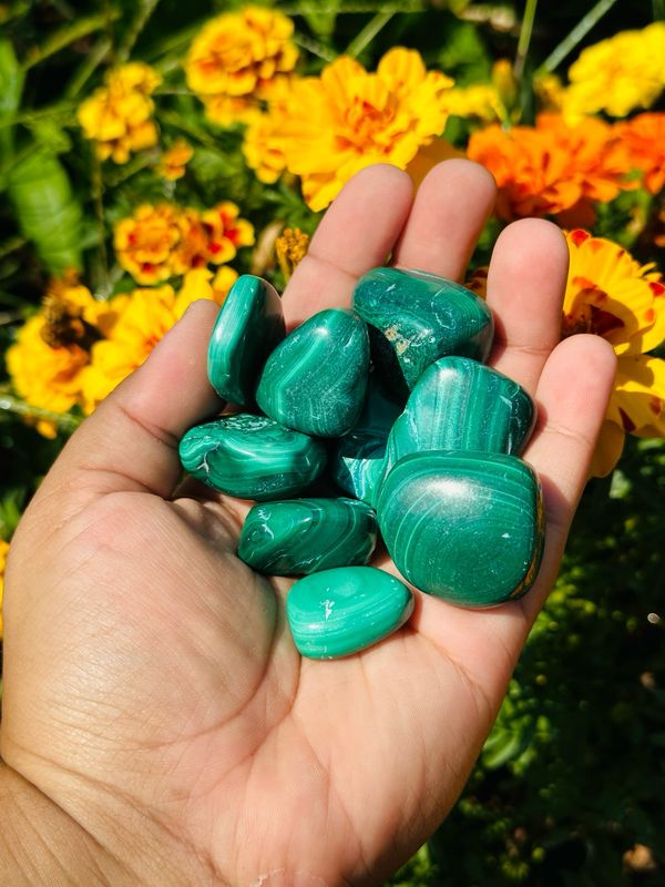 Malachite Tumbles
