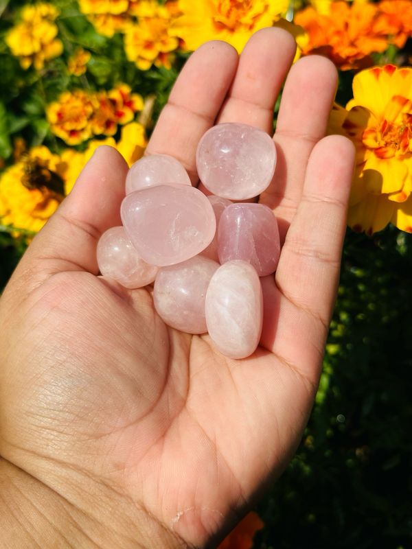 Rose Quartz Tumbles