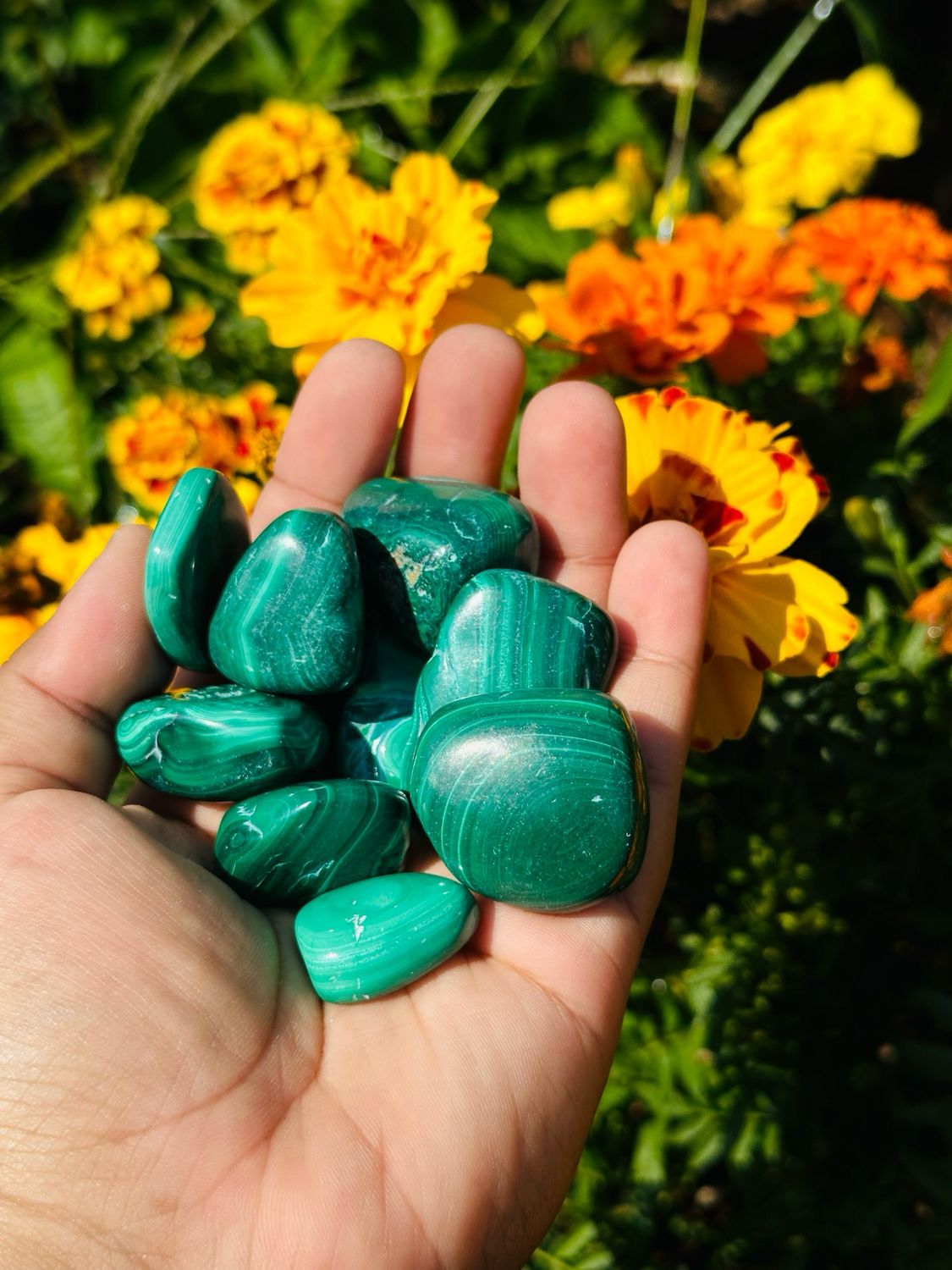 Malachite Tumbles