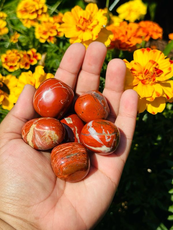 Red Jasper Tumbles