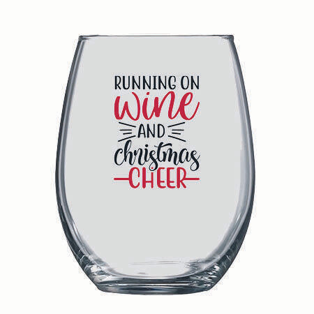 Christmas Wine Glasses Christmas Wine Glasses