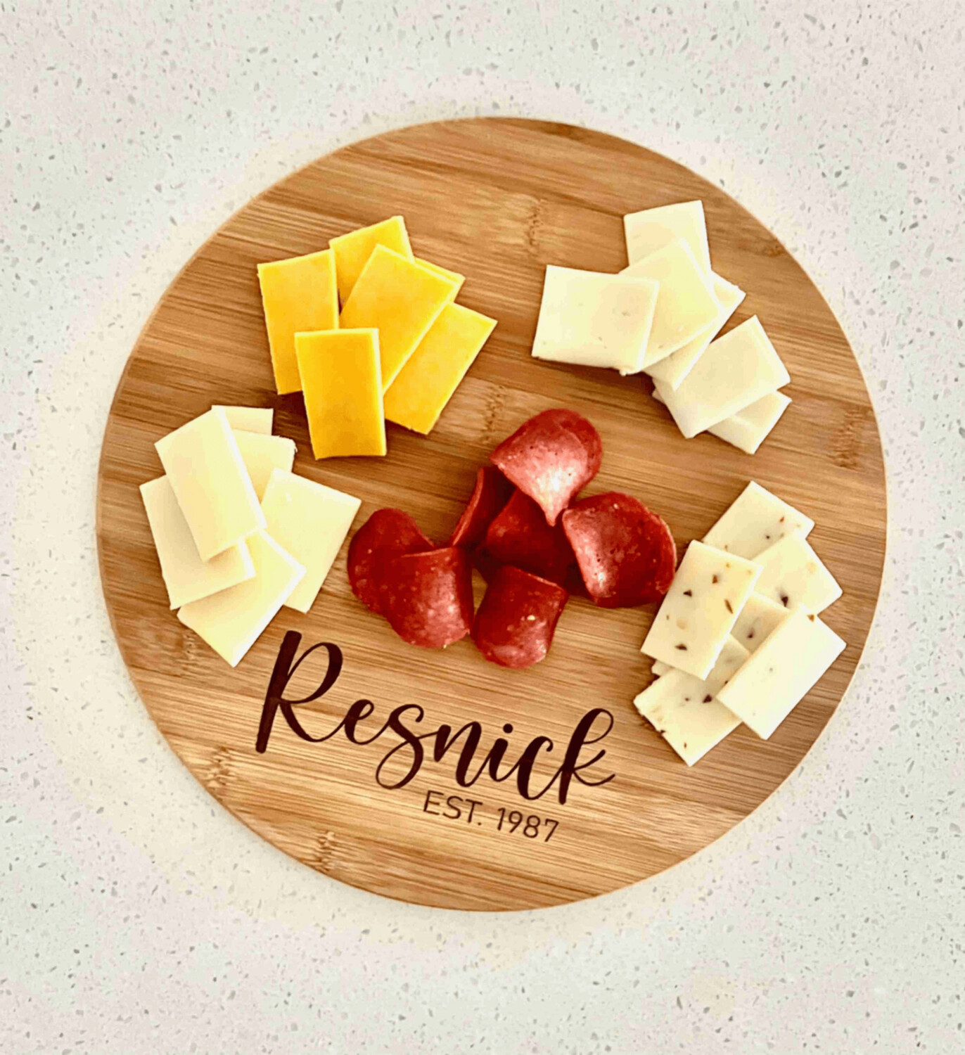 Round Bamboo Board