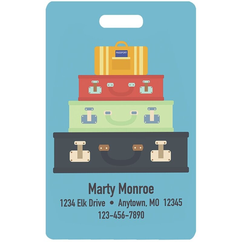 Aluminum Luggage Tags