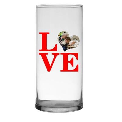 Custom Monogrammed Vase