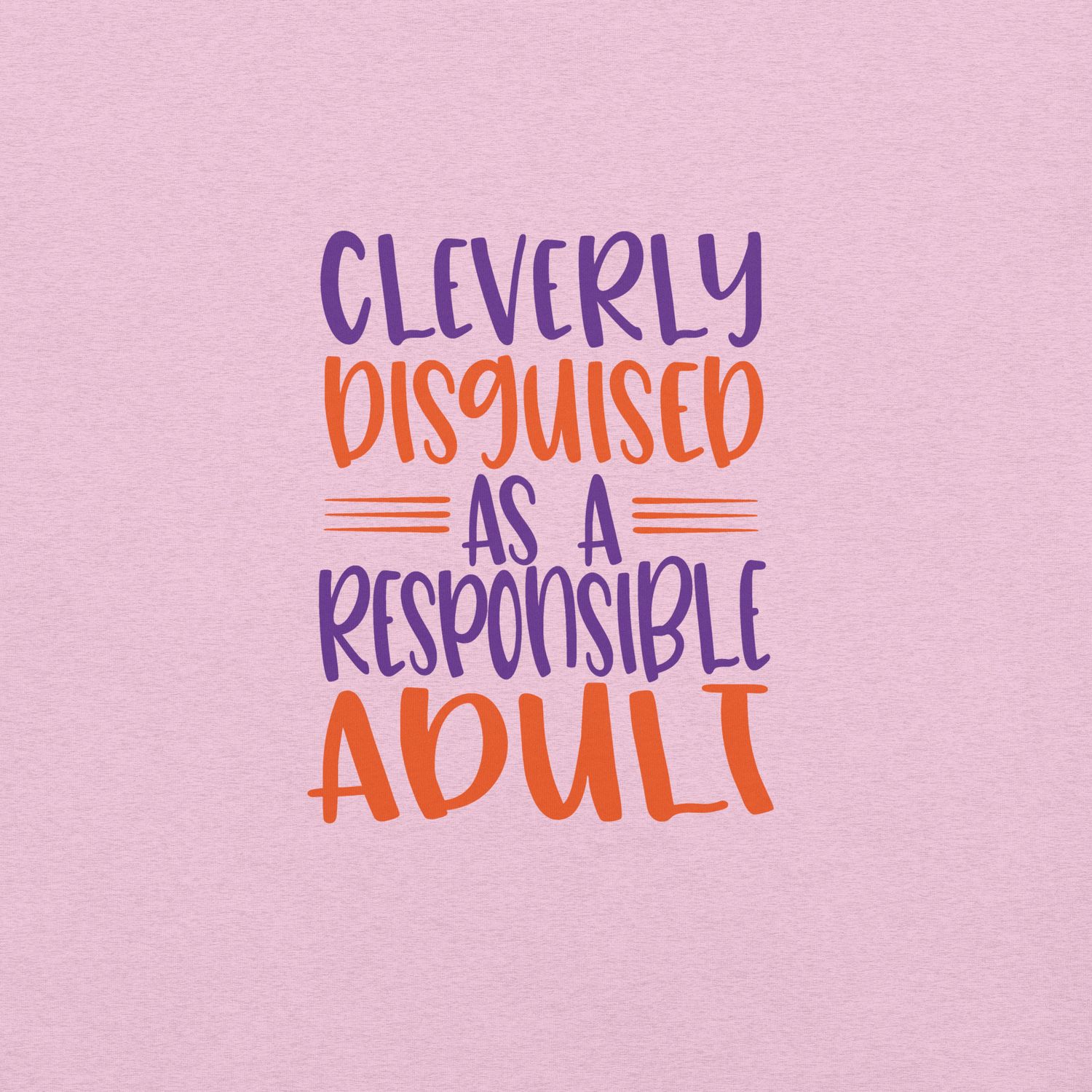 Clever Disguise_purple