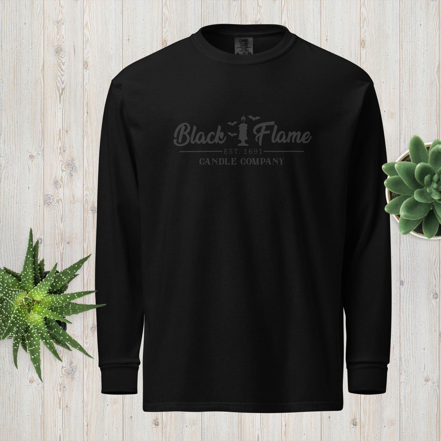 Black Flame Candle Sweatshirt