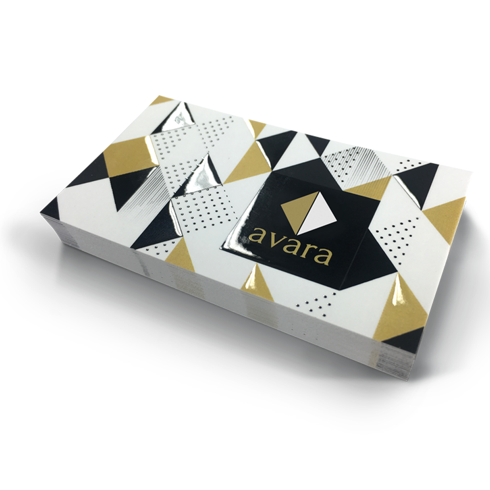 Raised Spot UV Business Card