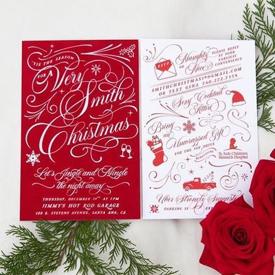 Foldover Invitations