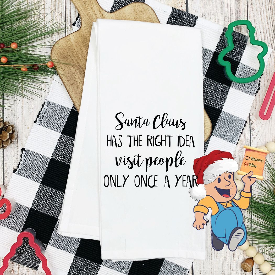 Christmas Tea Towel Christmas Tea Towel
