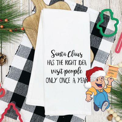 Christmas Tea Towel