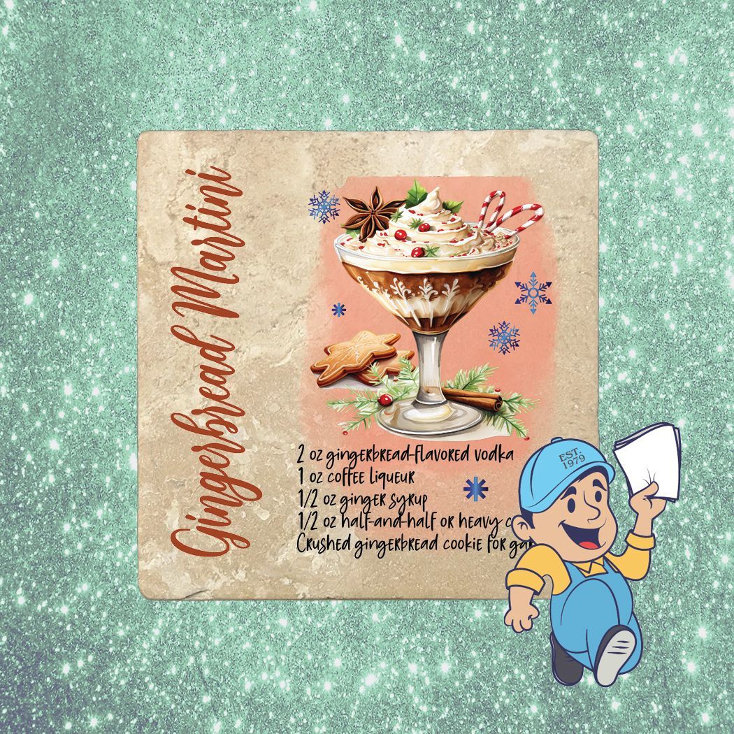 Christmas Tile Coaster