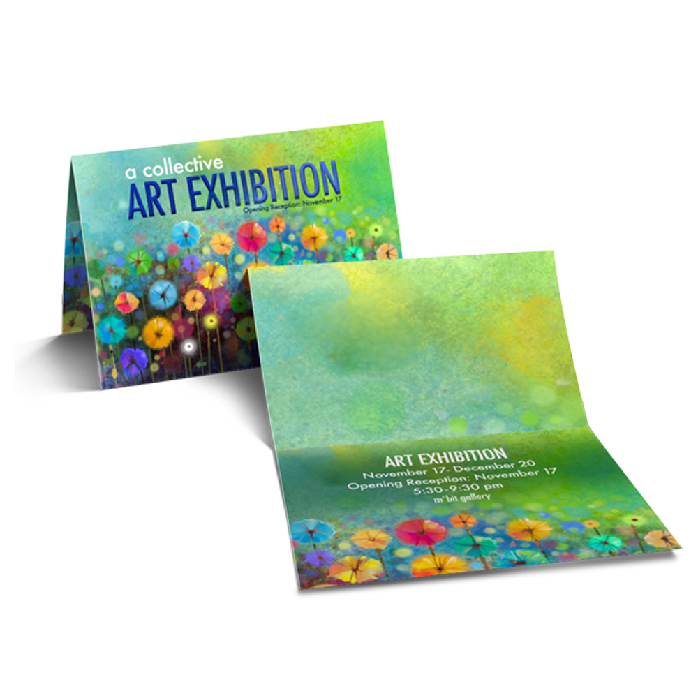 Foldover Invitations, Quantity: 20