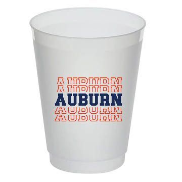 Auburn Tailgate cups