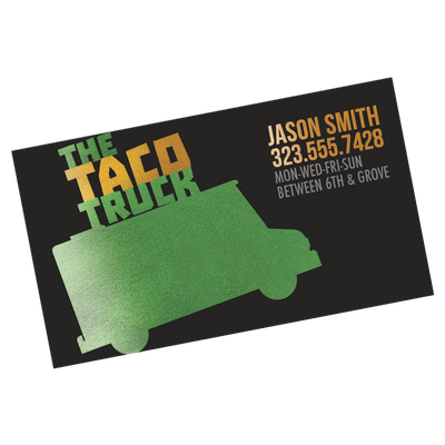 Foil Business Cards