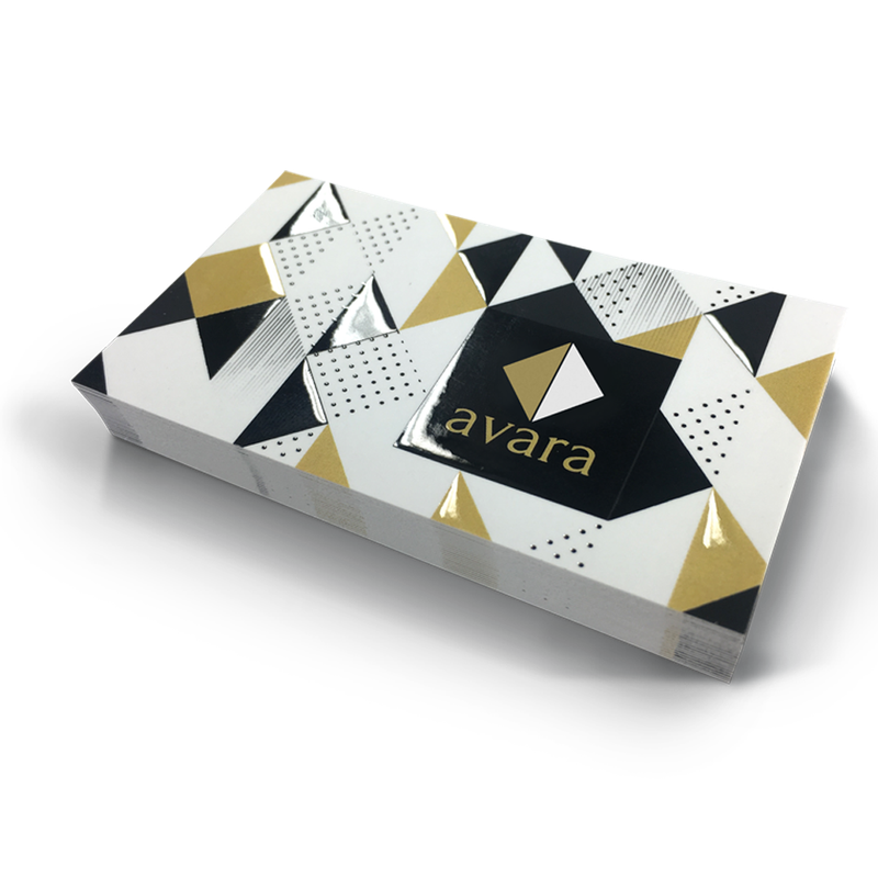 Raised Spot UV Business Card Raised Spot UV Business Card