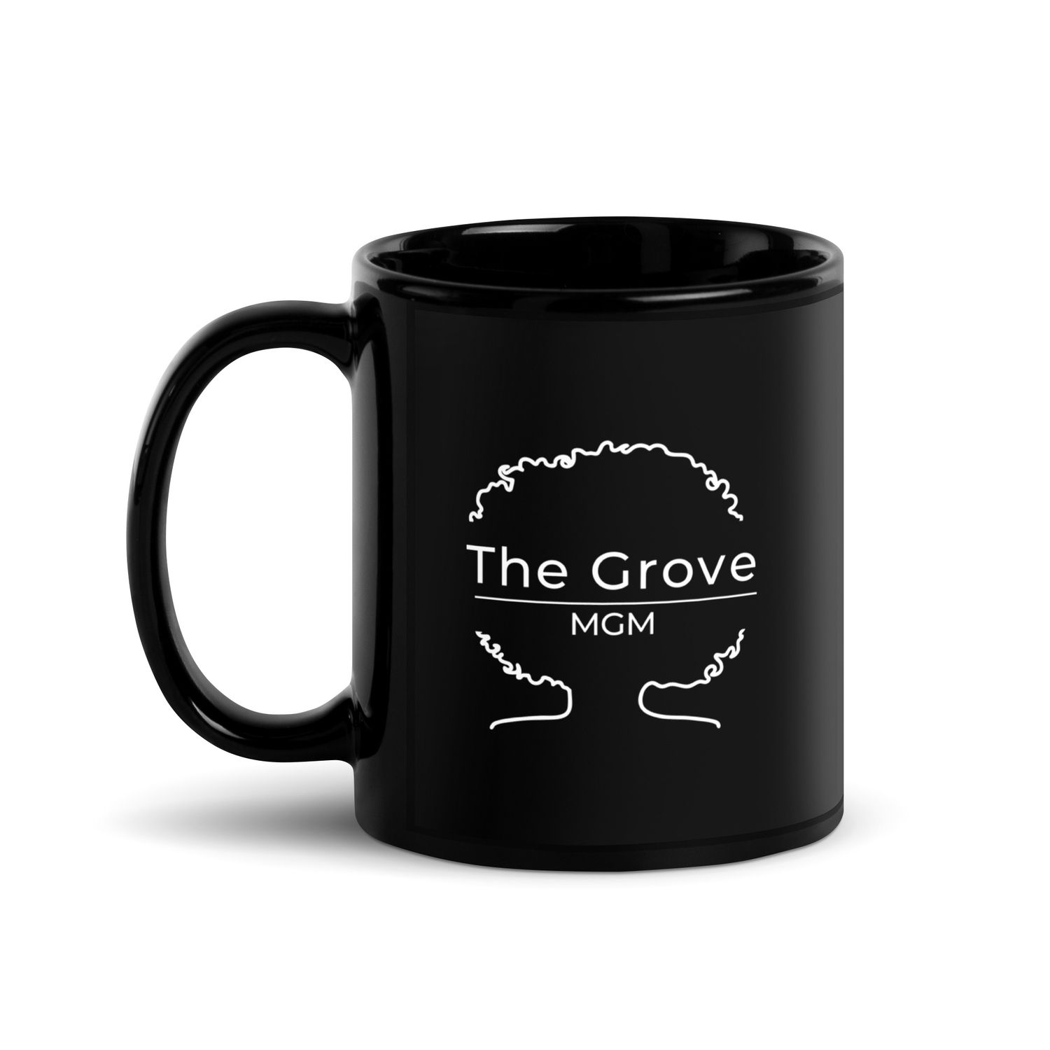 Black Glossy Mug