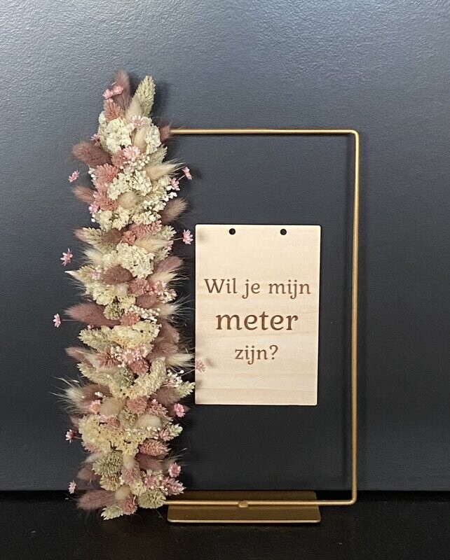 Flowersquare  Wil je mijn meter zijn