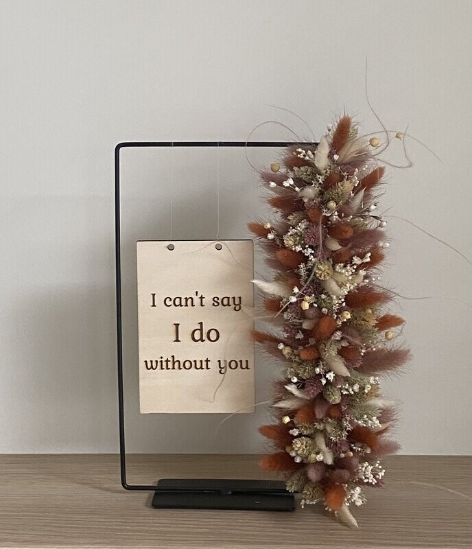 Flowersquare  Naturelle   Gepersonaliseerd