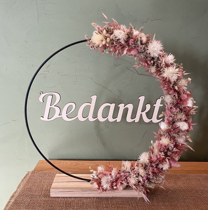 Flowerhoop Rose Gepersonaliseerd