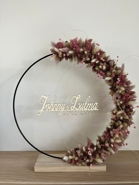 Flowerhoop  Ziona Gepersonaliseerd  + datum