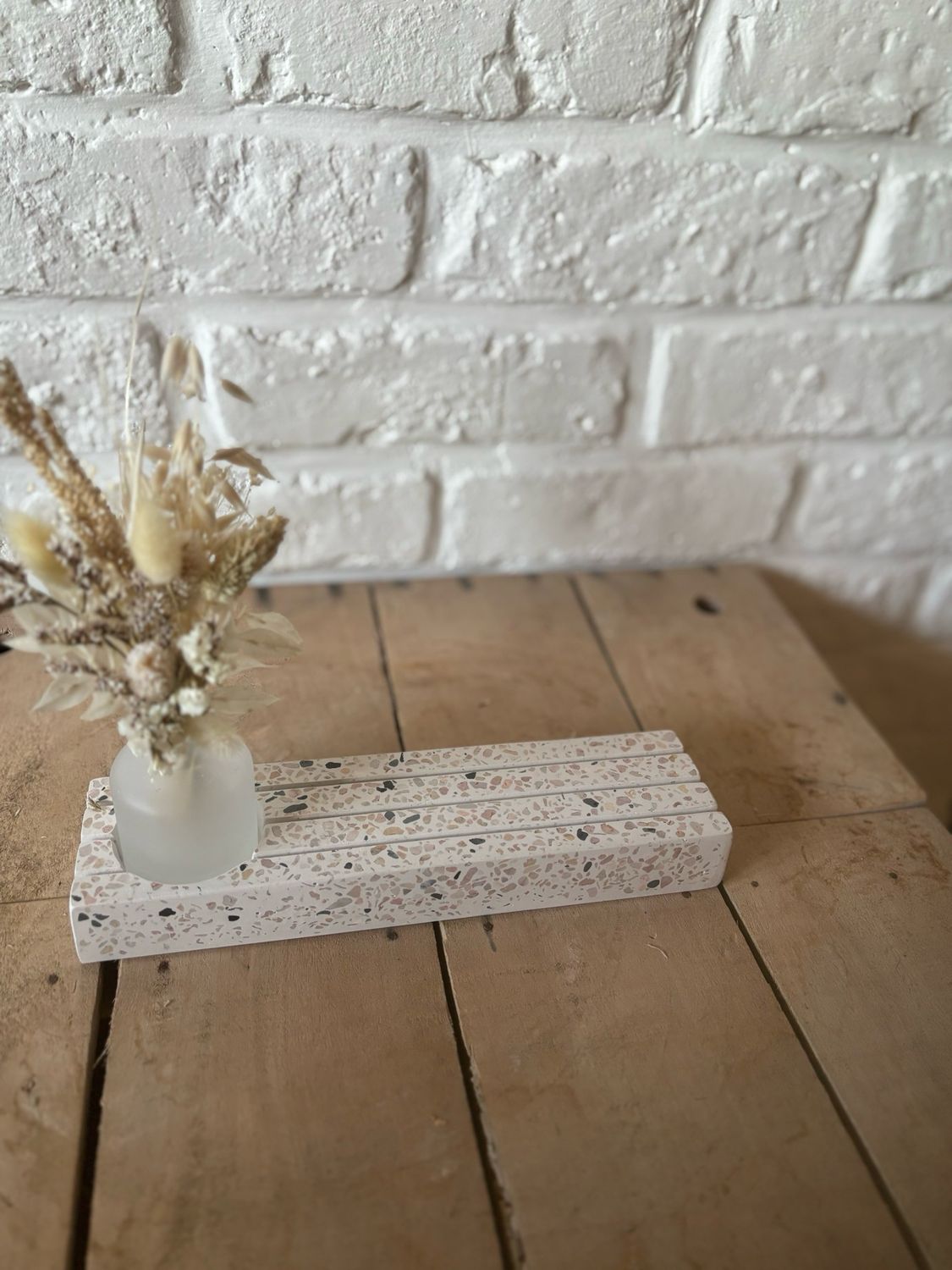 Terrazzo foto- kaart houder