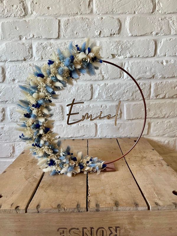 Flowerhoop Blueona Gepersonaliseerd