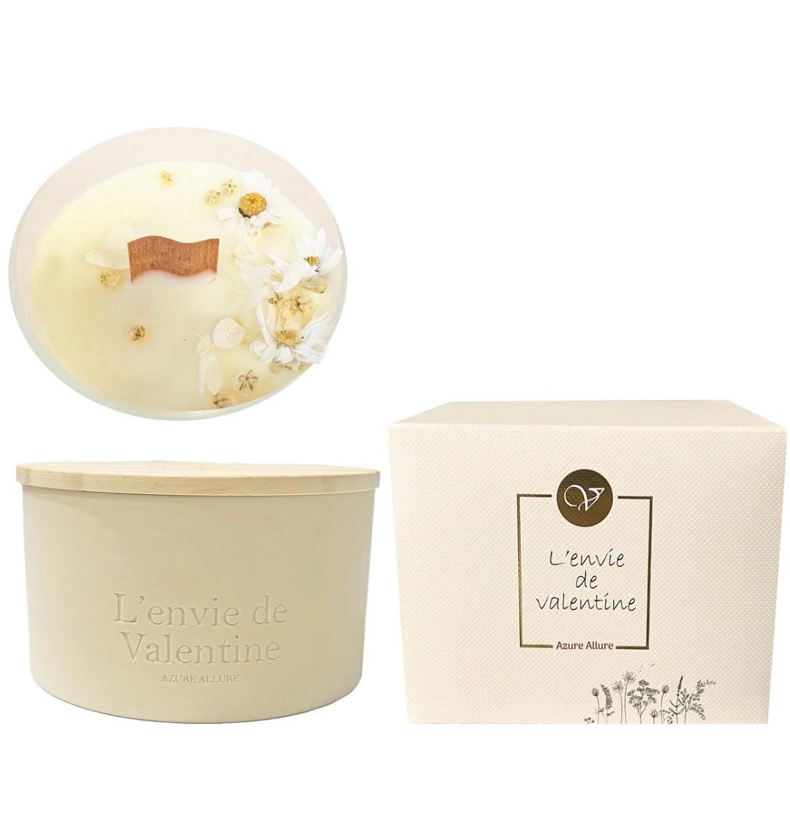 Geurkaars in keramiek Azure Allure  