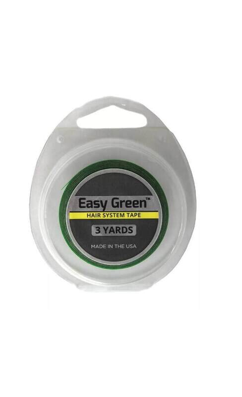 Easy Green Hair Piece Tape - 3/4 Inch 3 Yard Roll