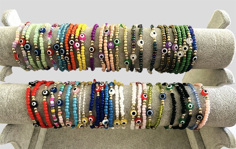Evil Eye Stretch Bracelet