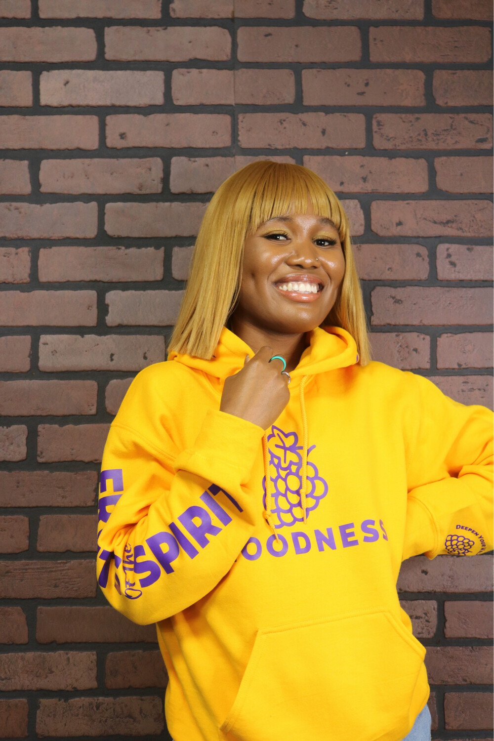 Fruits Of The spirit 2 (Goodness) Yellow &amp; Purple