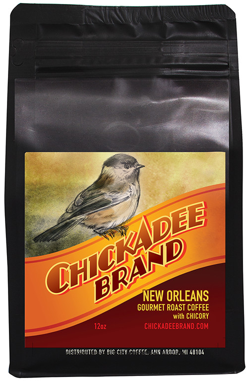 Chickadee Brand Organic Coffee with Chicory Chickadee Brand Organic Coffee with Chicory