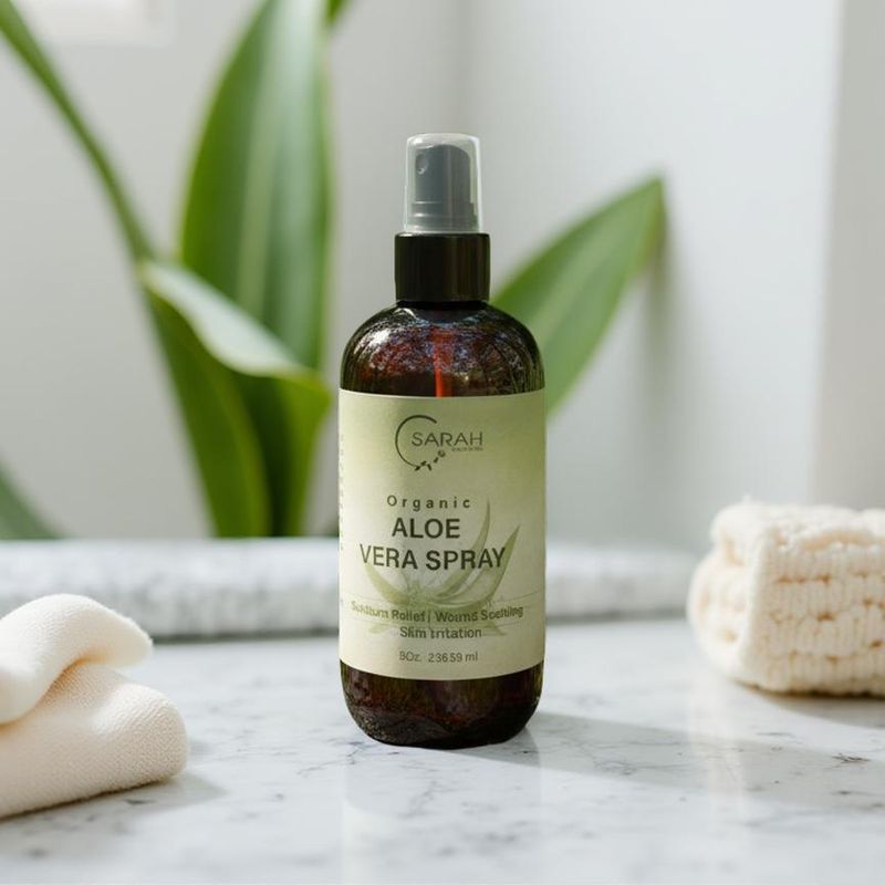 Organic Aloe Vera Spray