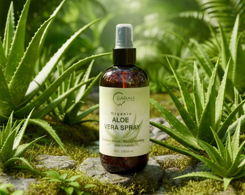 Organic Aloe Vera Spray