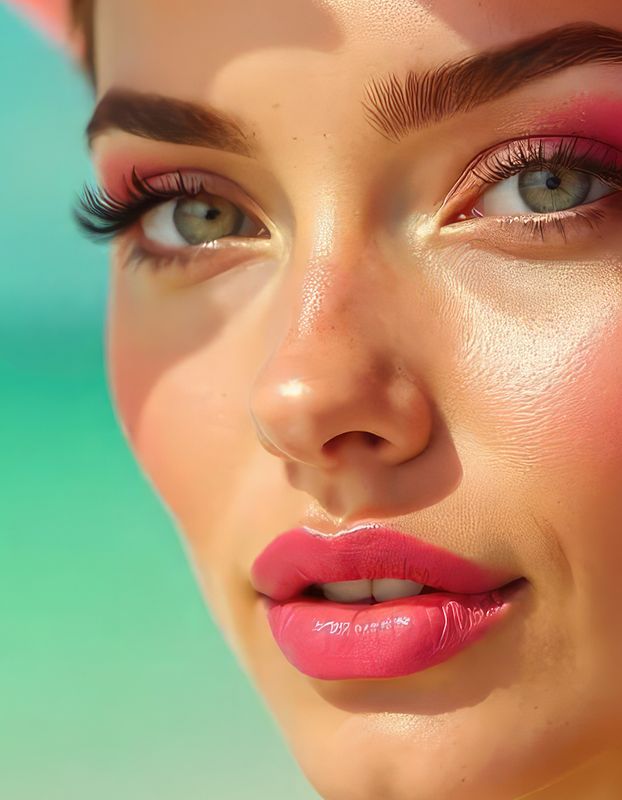 The original Shy Aloe Color Changing Lipstick #14 Changes to Light Pink