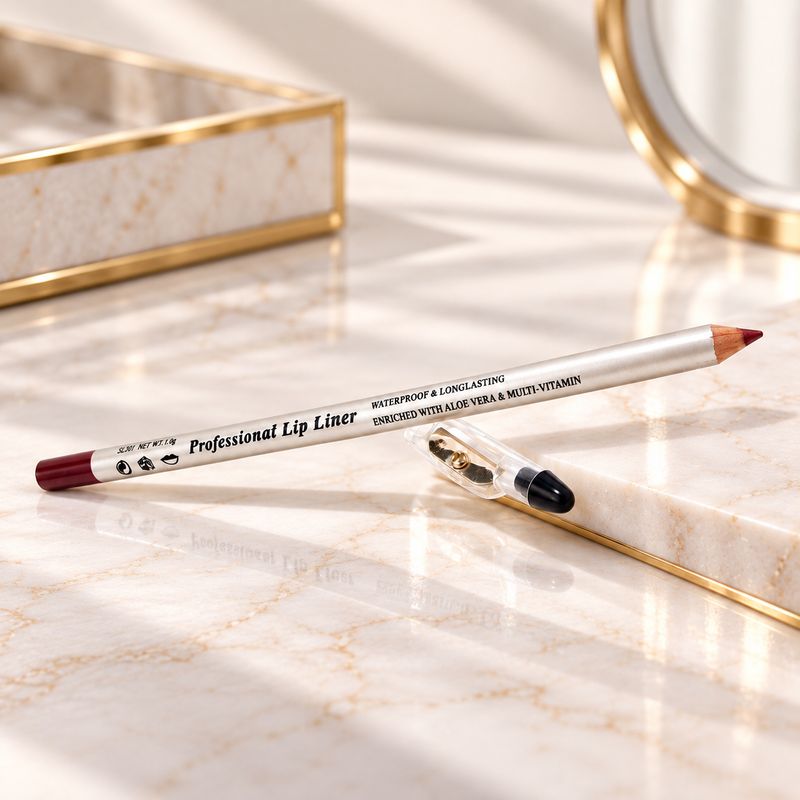Lip Liner w/sharpener 301 deep plum