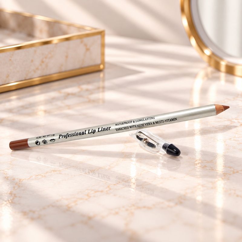 Lip Liner w/sharpener 302 light brown