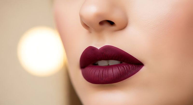 The original Shy Aloe Fashion Lipstick #4 Bordeux