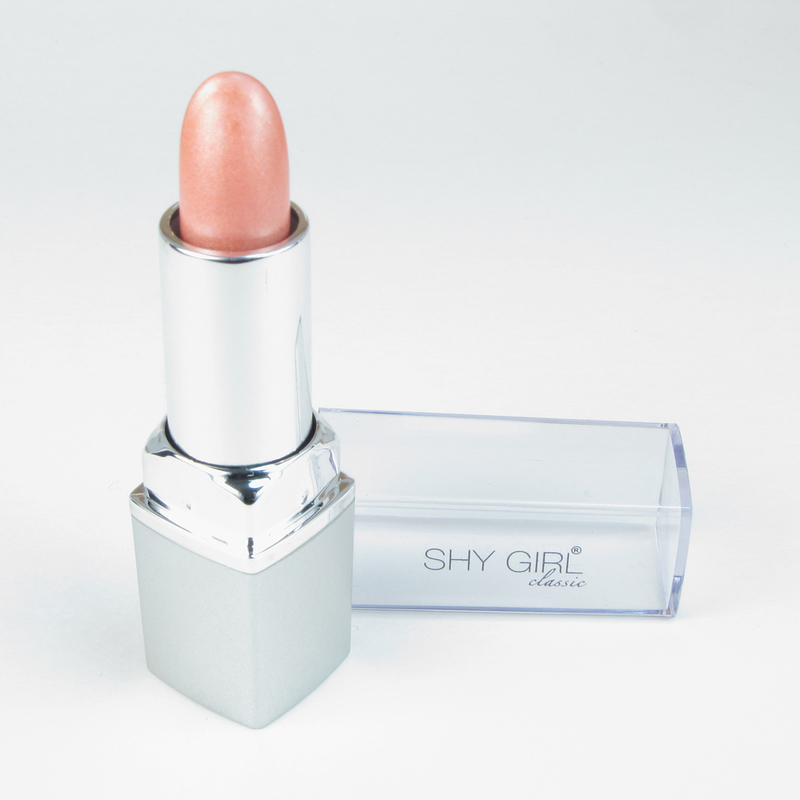 The original Shy Aloe Fashion Lipstick #71 Almond Frost
