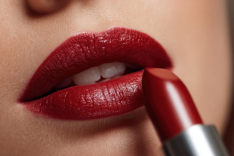 The original Shy Aloe Fashion Lipstick #82 Ruby Red