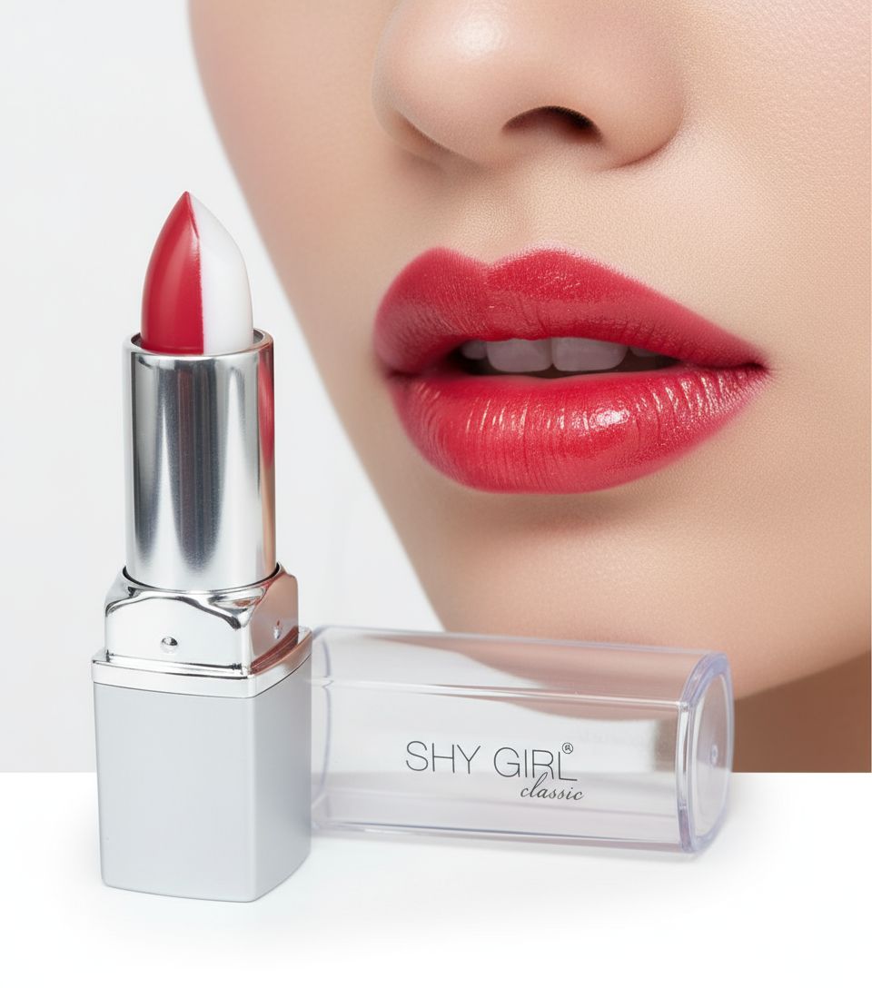 The original Shy Aloe Color Changing Split Lipstick #40