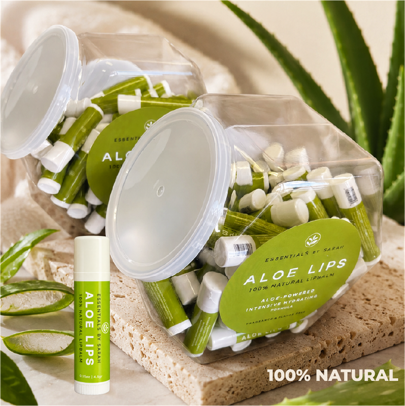 ALOE LIPBALM FILLED DISPLAY